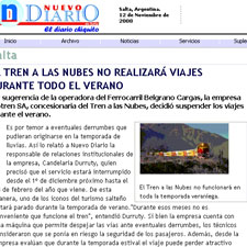 Sito web Nuevo Diario