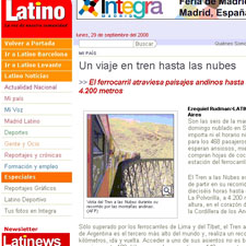 Sitio web Latino