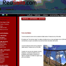 Sitio web Red Salta